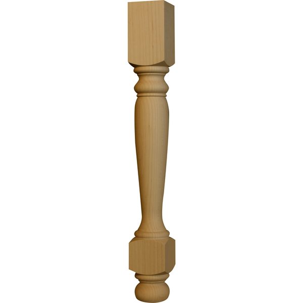 Osborne Wood Products 21 x 2 1/2 Heritage End Table Leg in Knotty Pine 1215P